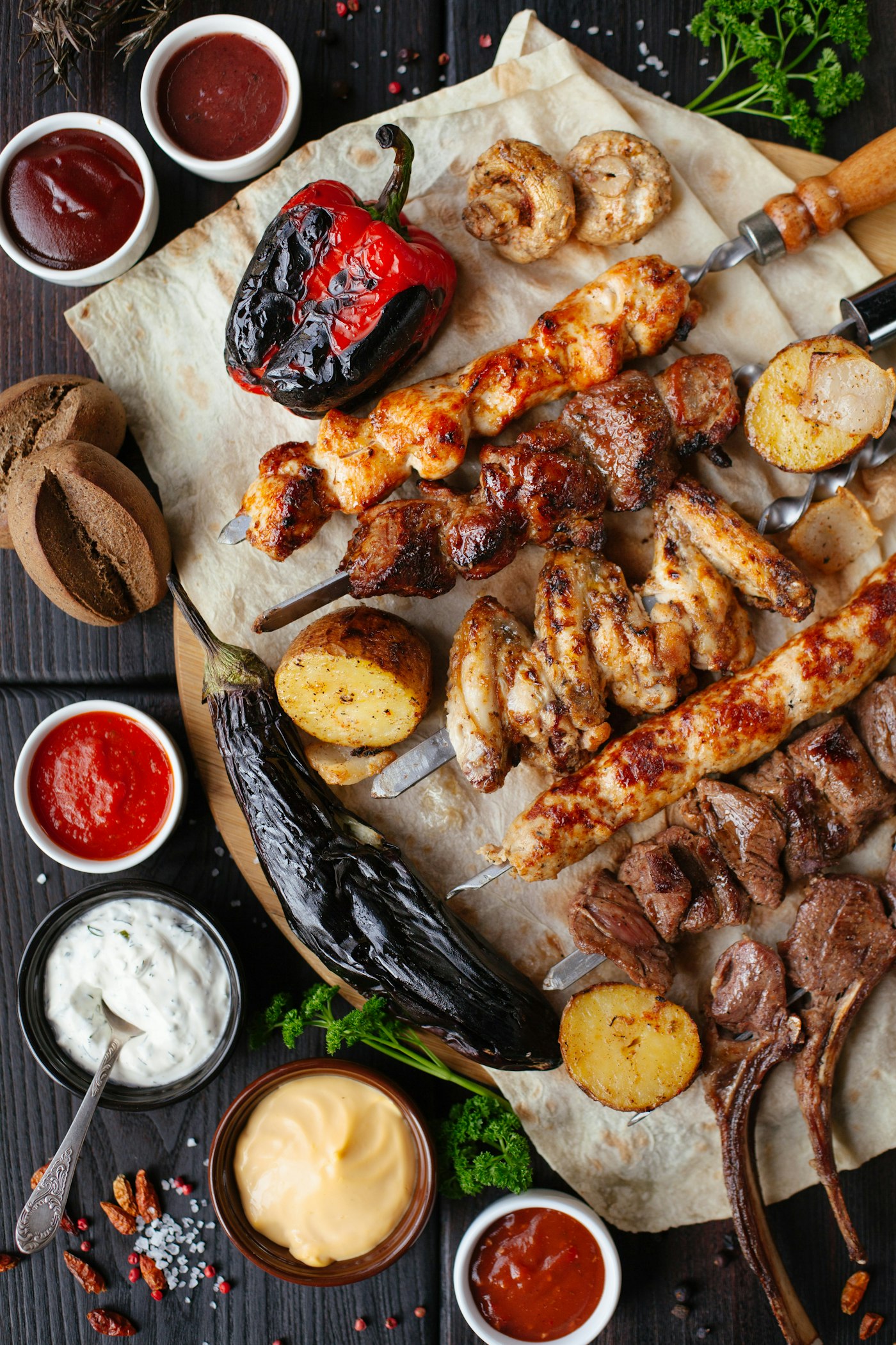 Sumac lamb chops